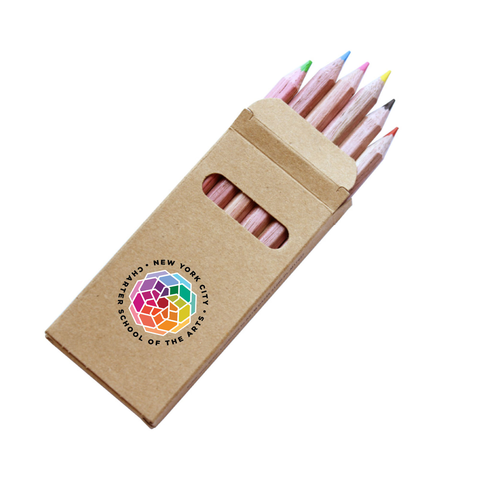 Jornikolor 6 Color Wooden Pencil Set in Box 1