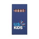 Jornikolor 6 Color Wooden Pencil Set in Box - Blue Jornikolor 6 Color Wooden Pencil Set in Box - Blue