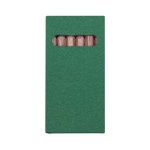 Jornikolor 6 Color Wooden Pencil Set in Box - Green Jornikolor 6 Color Wooden Pencil Set in Box - Green