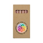 Jornikolor 6 Color Wooden Pencil Set in Box - Kraft Brown Jornikolor 6 Color Wooden Pencil Set in Box - Kraft Brown