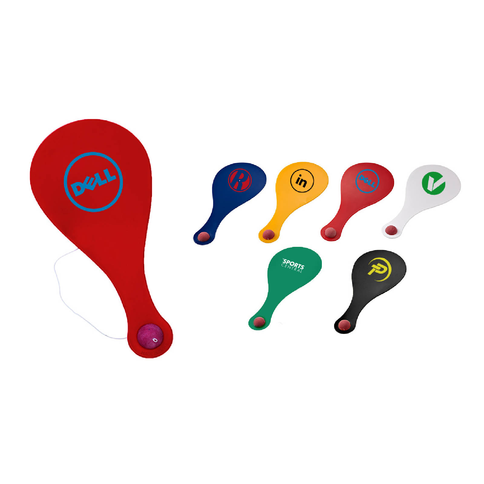 Plastic Paddle Ball Game 1