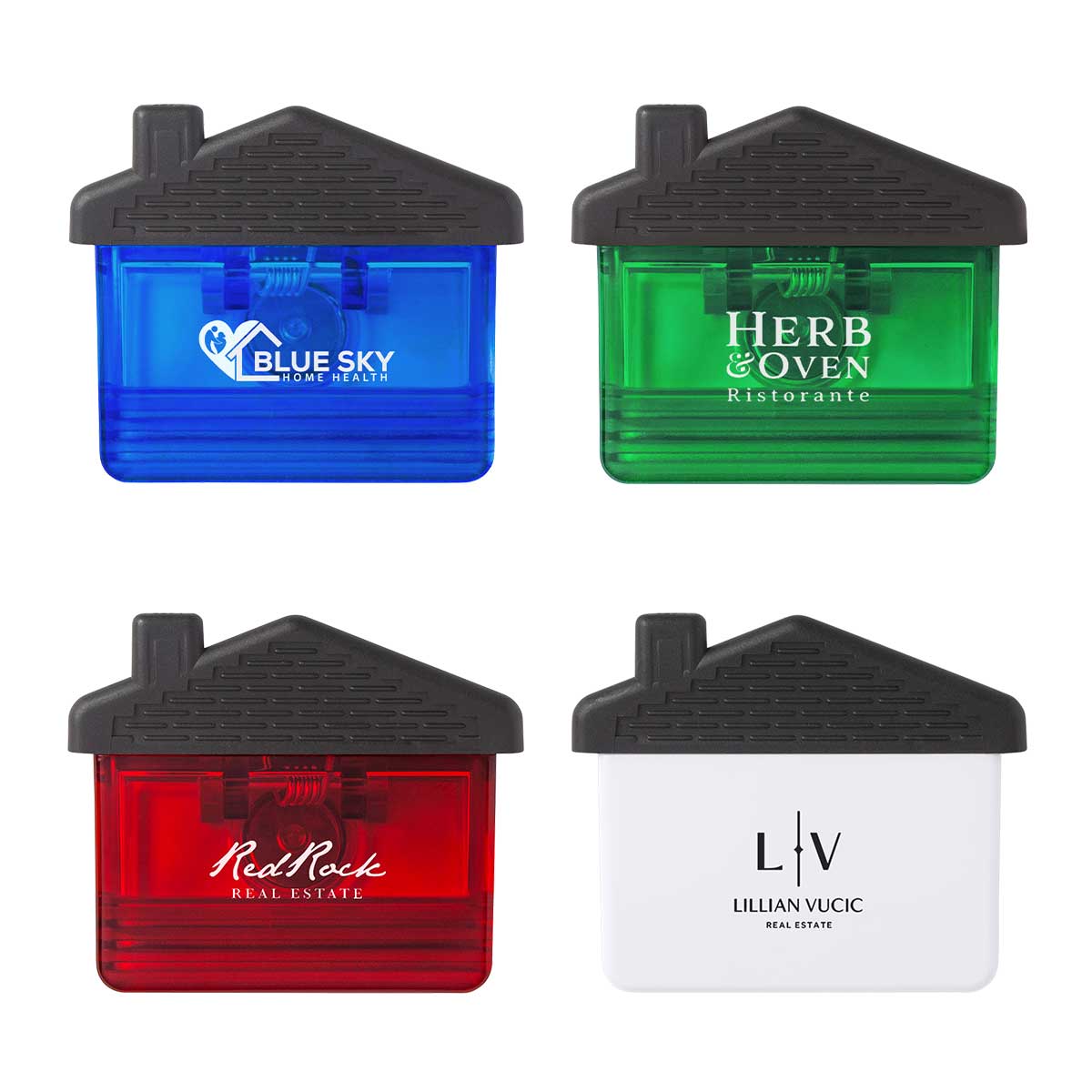 Recycled House Shape Memo Clip 1
