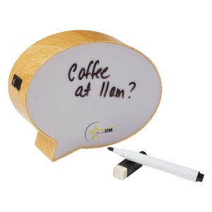 6" Light-Up Mini Speech Bubble Message Board 1 6" Light-Up Mini Speech Bubble Message Board 1