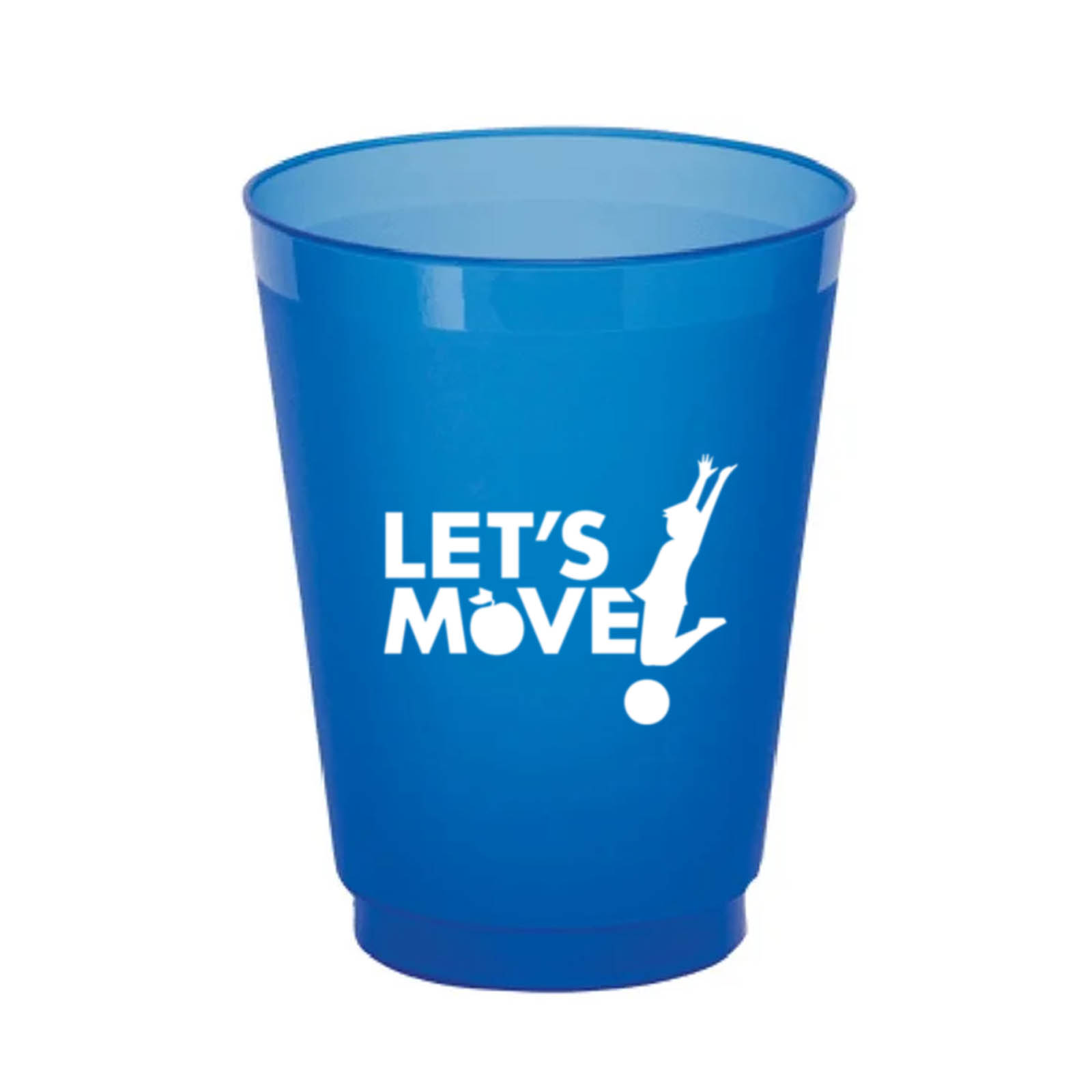 16 Oz. Reusable Frosted Flex Stadium Cup 1