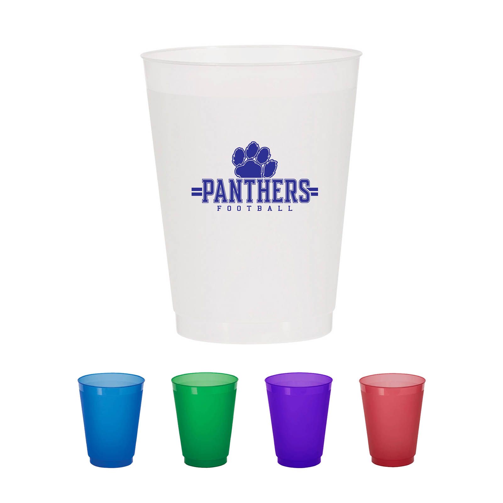 16 Oz. Reusable Frosted Flex Stadium Cup 1
