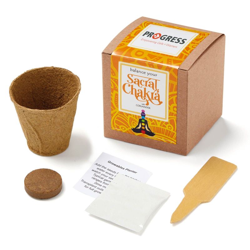 Sacral Chakra Growable in Kraft Gift Box 1 Sacral Chakra Growable in Kraft Gift Box 1