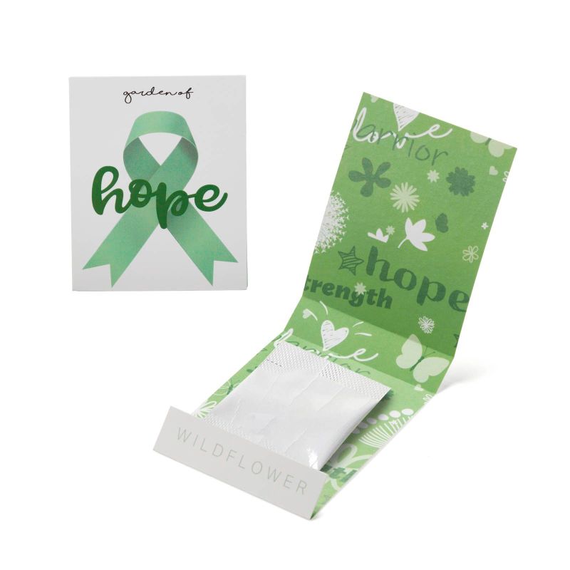 Green Ribbon Garden of Hope Matchbook 1 Green Ribbon Garden of Hope Matchbook 1