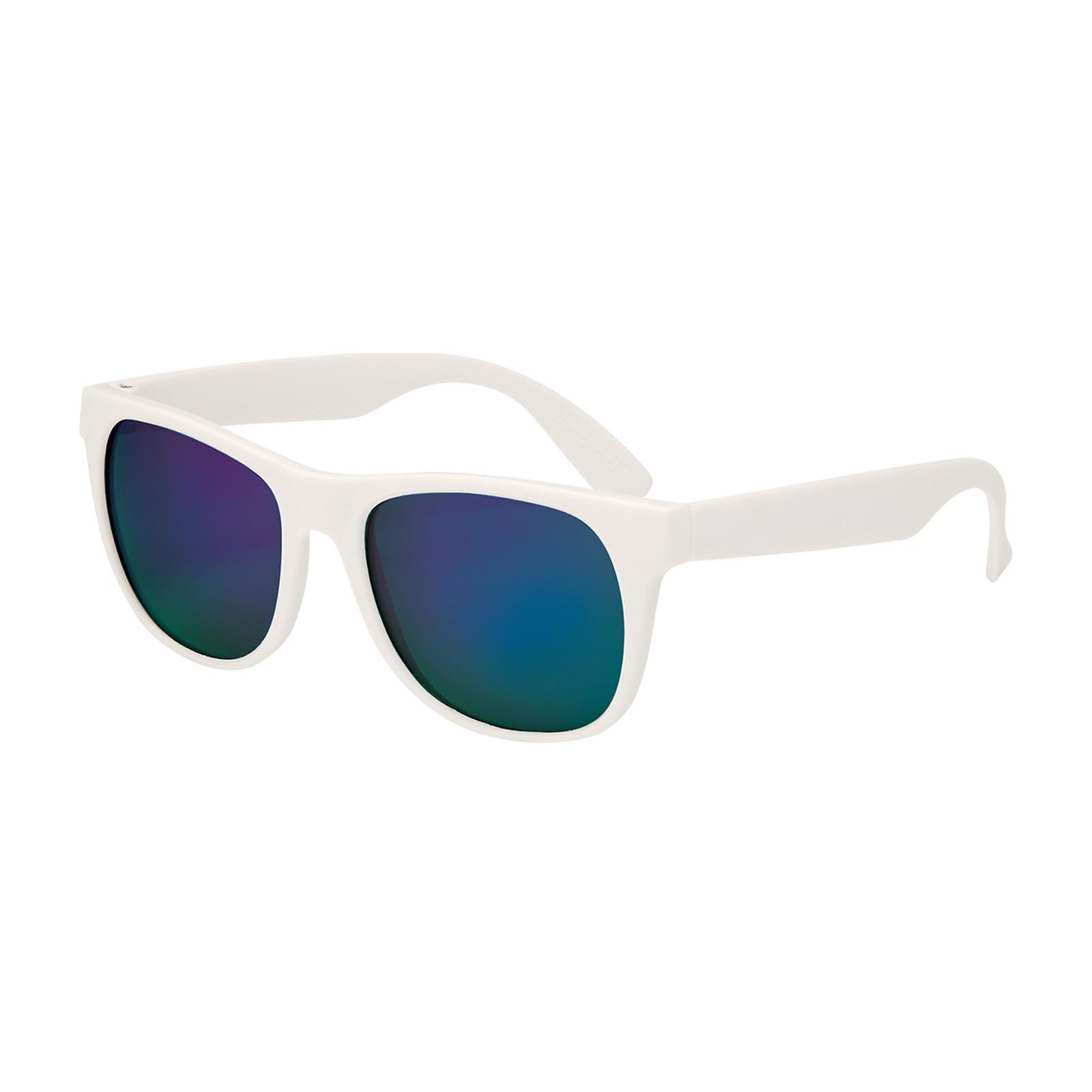 Rubberized Mirrored Sunglasses 1