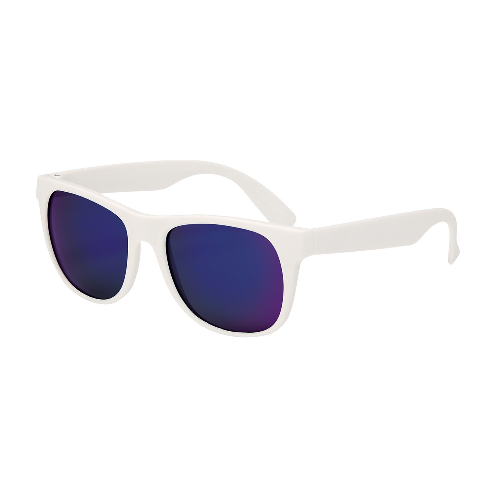 Rubberized Mirrored Sunglasses 1