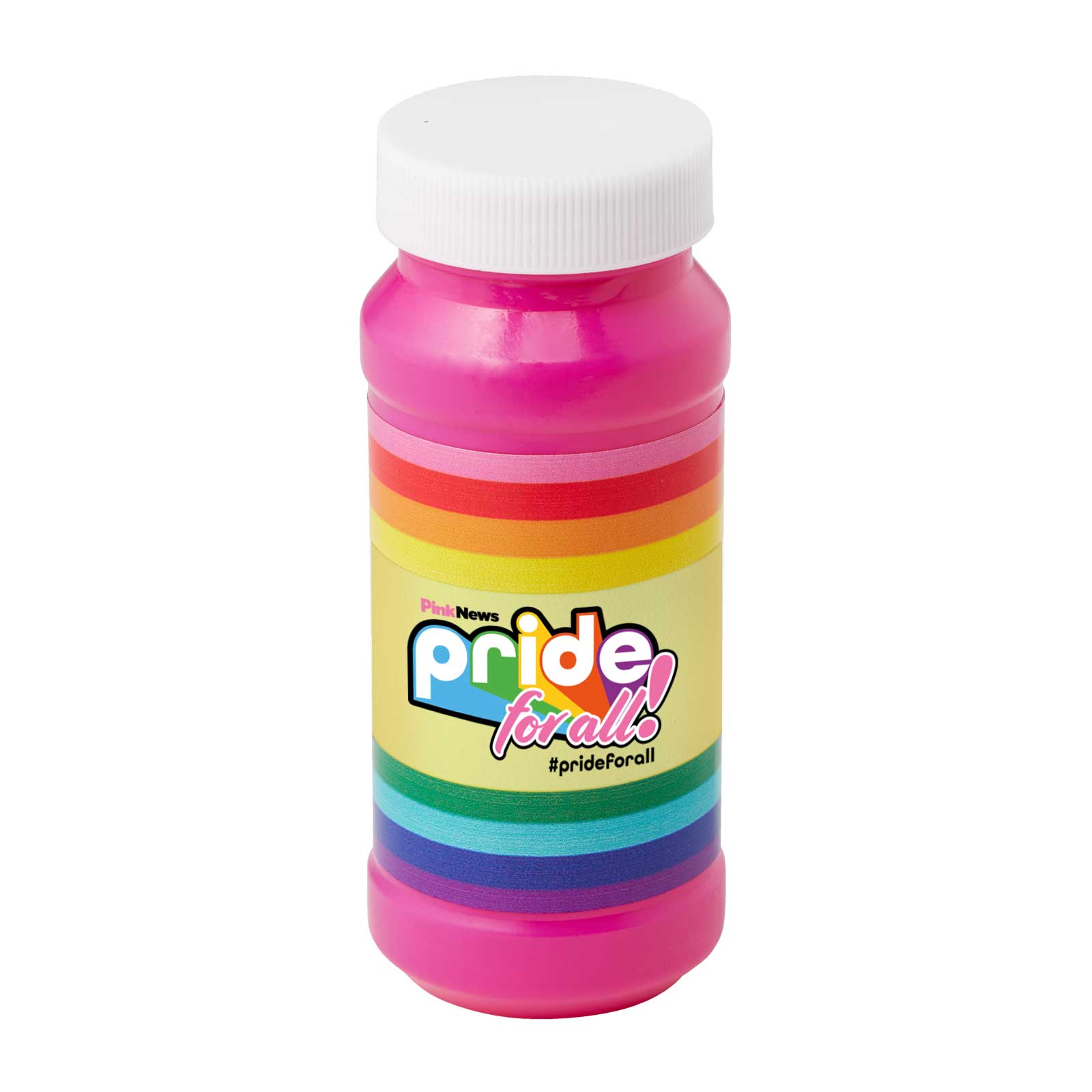 4 Oz. Pride Bubbles w/Full Color Digital Label 1