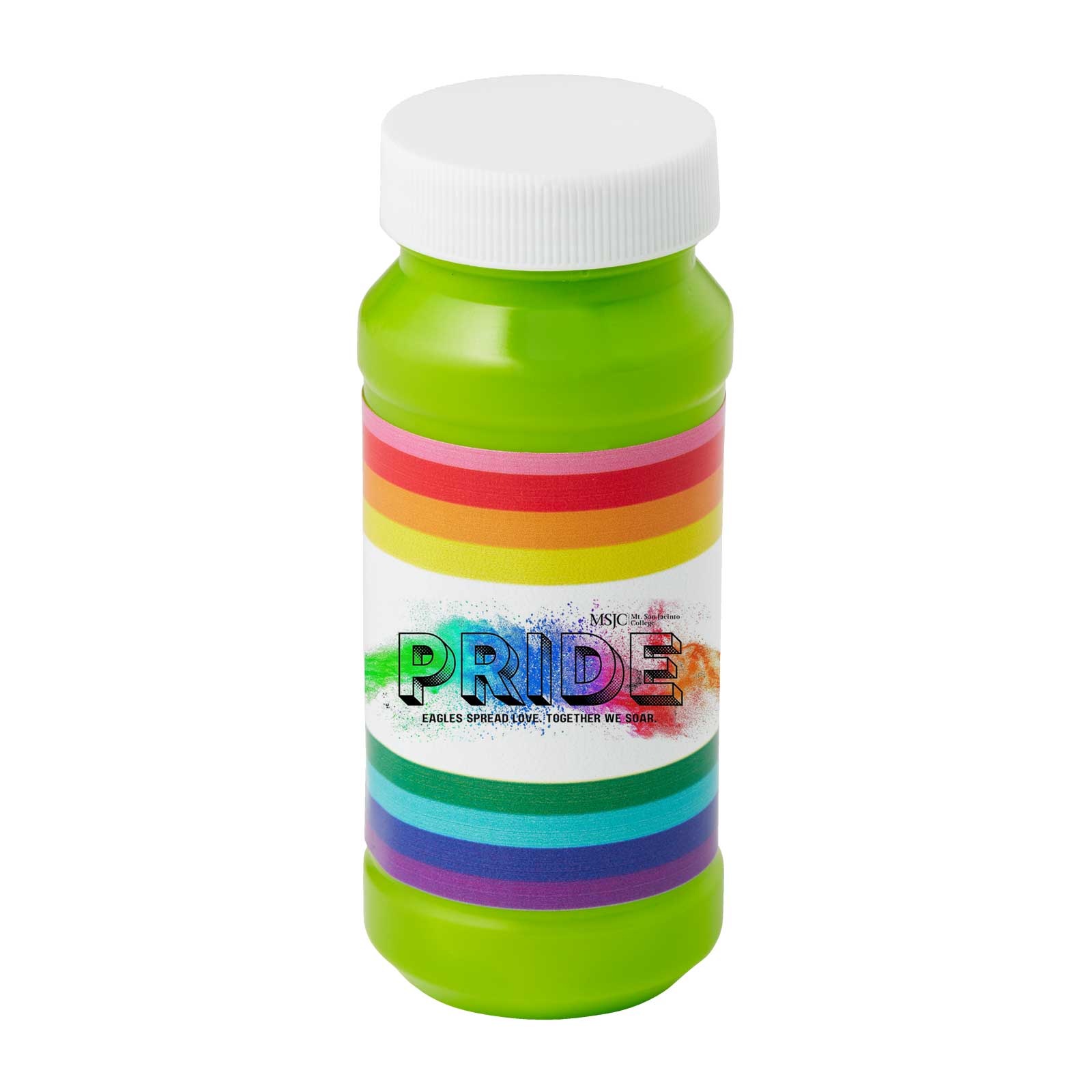 4 Oz. Pride Bubbles w/Full Color Digital Label 1