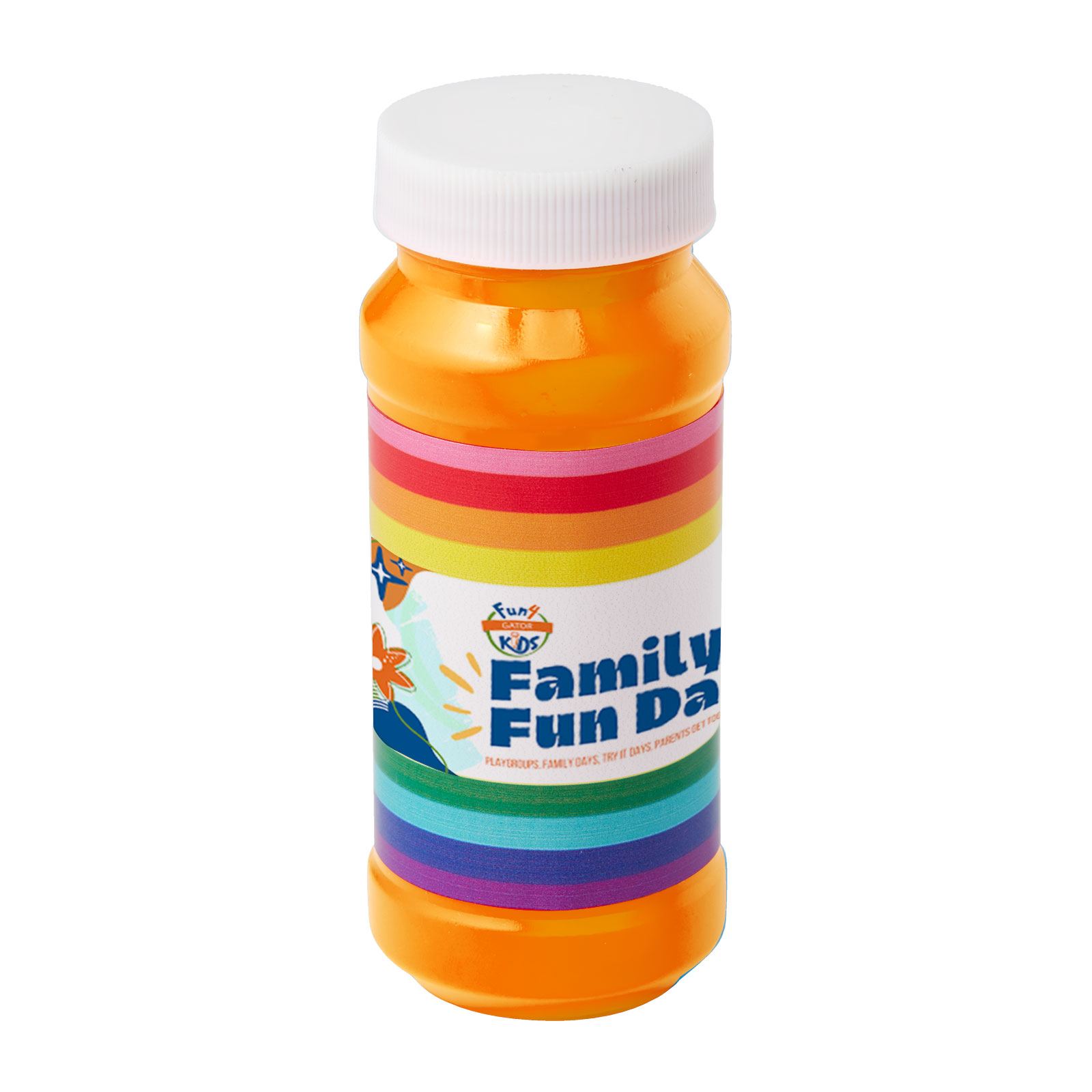 4 Oz. Pride Bubbles w/Full Color Digital Label 1