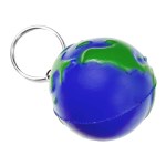 Globe Stress Reliever Keychain 2 Globe Stress Reliever Keychain 2