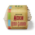 Grow Your Own Mexican Herb Garden Kit w/Seeds - Natural White Logo Side Grow Your Own Mexican Herb Garden Kit w/Seeds - Natural White Logo Side