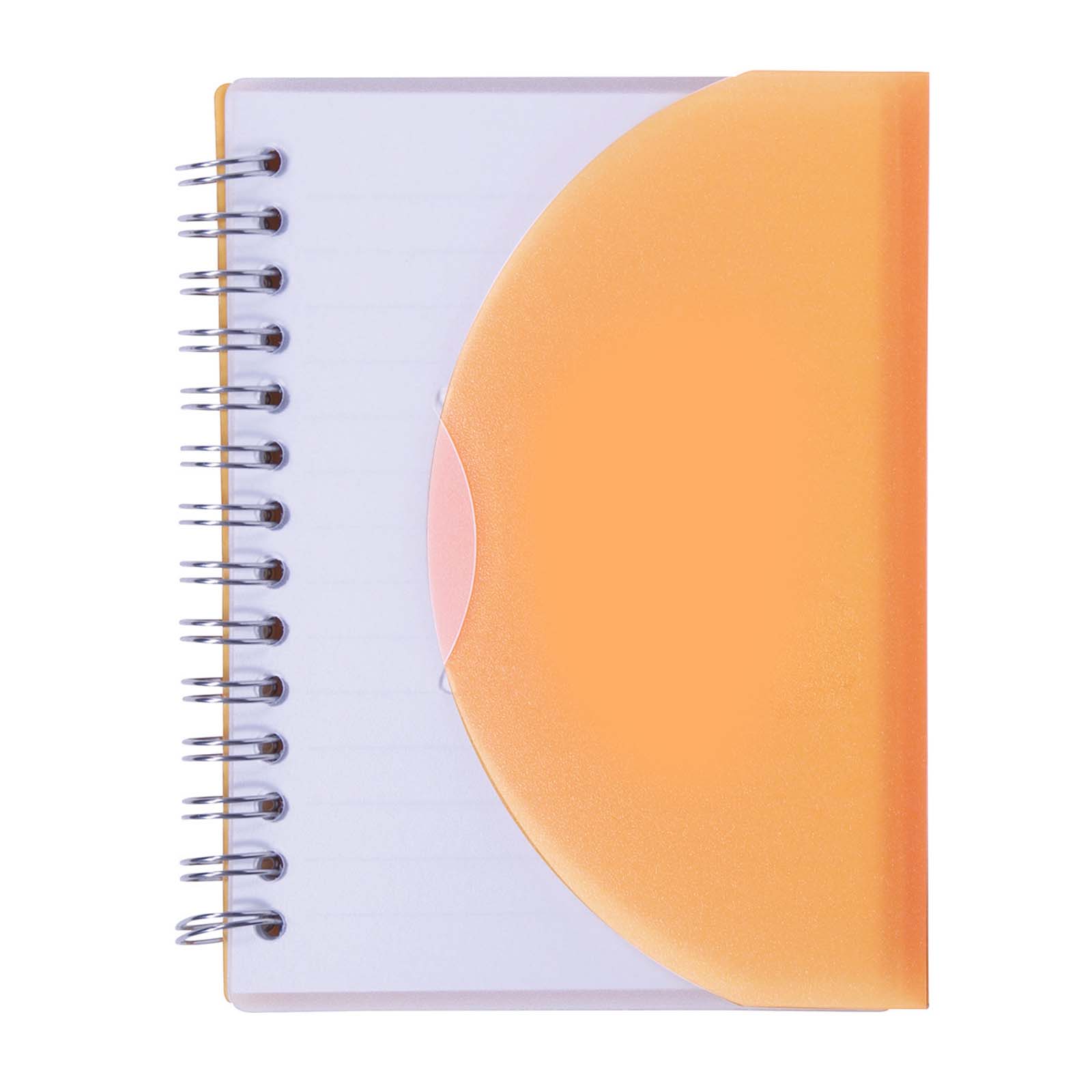 Two-Tone Spiral Notebook (4"X5") 1
