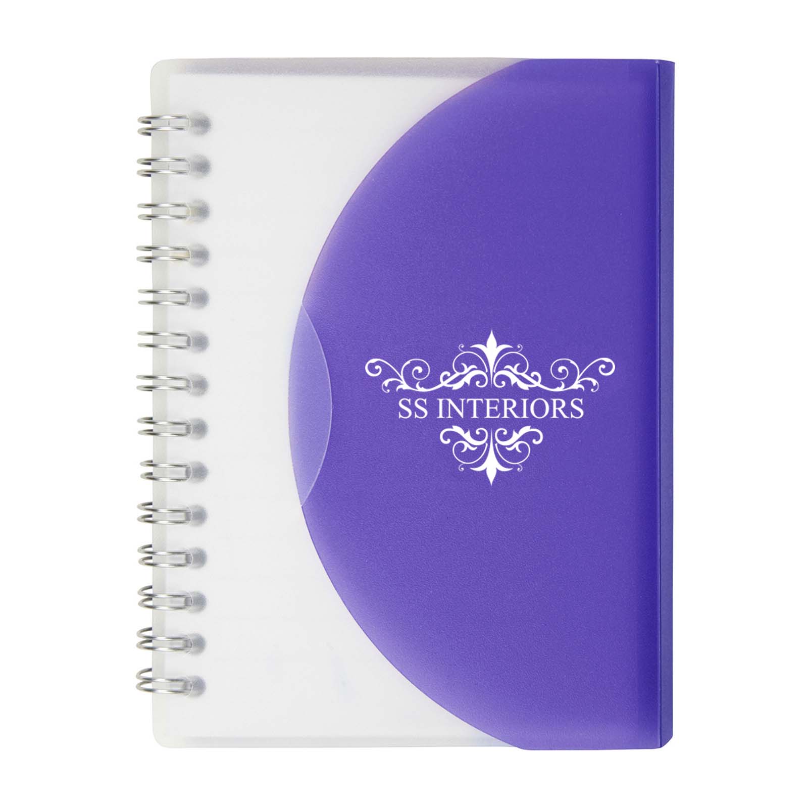 Two-Tone Spiral Notebook (4"X5") 1