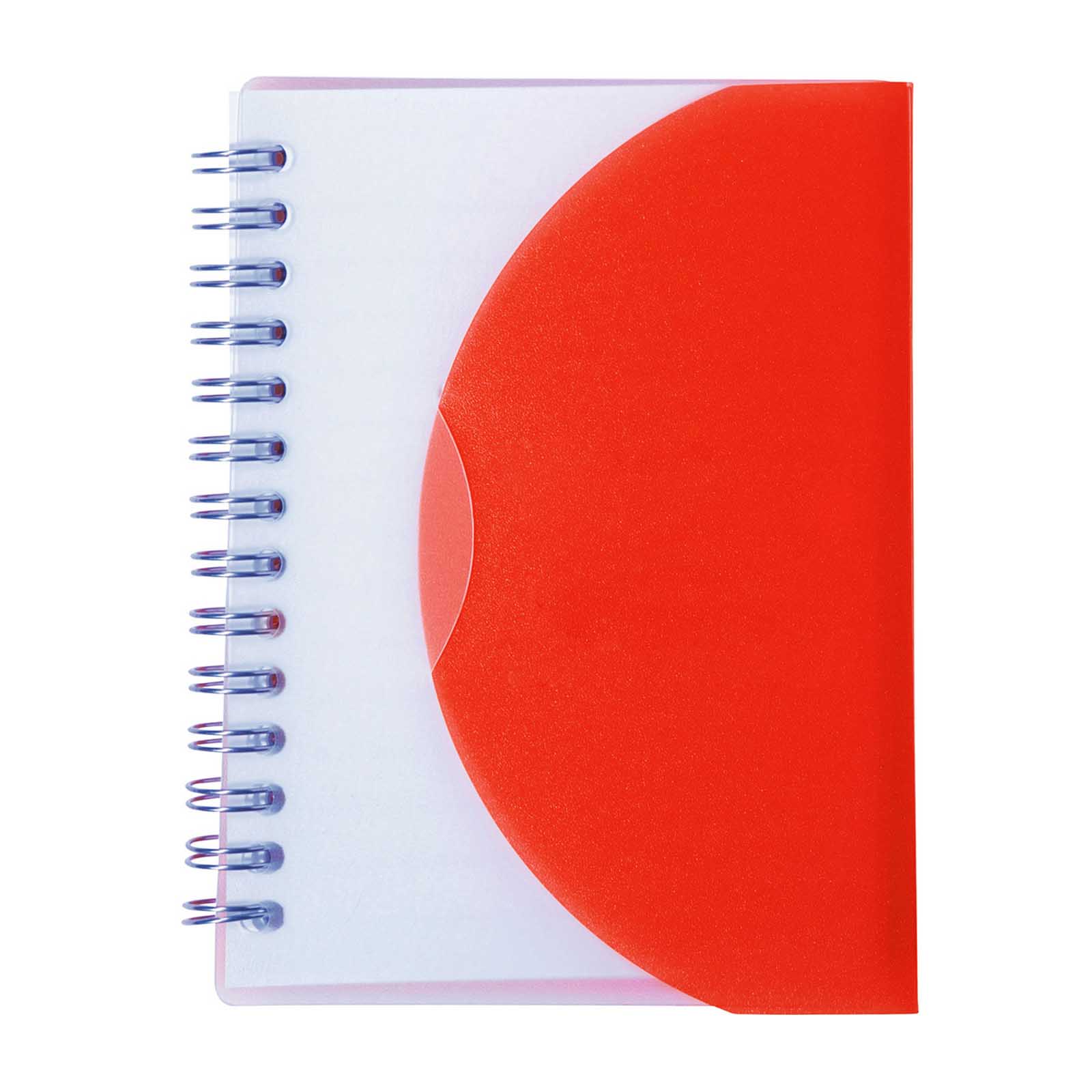 Two-Tone Spiral Notebook (4"X5") 1