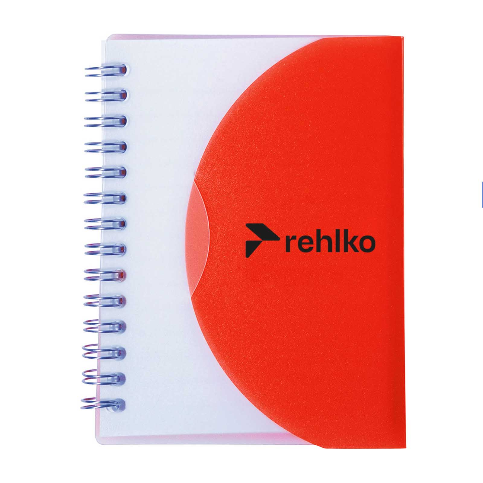 Two-Tone Spiral Notebook (4"X5") 1