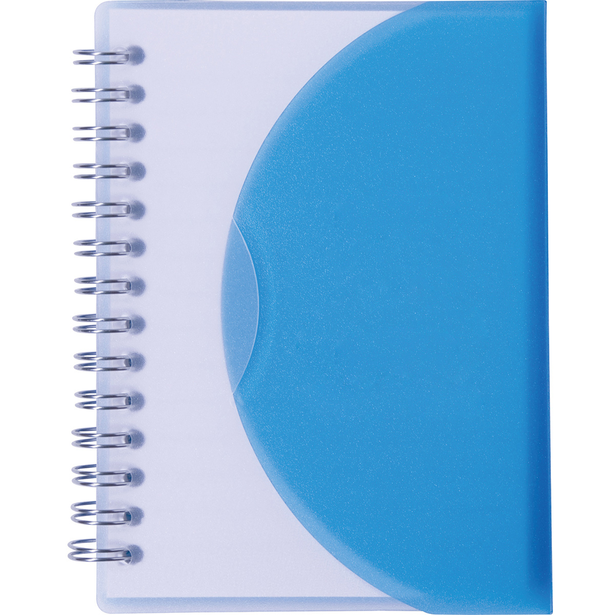 Two-Tone Spiral Notebook (4"X5") 1