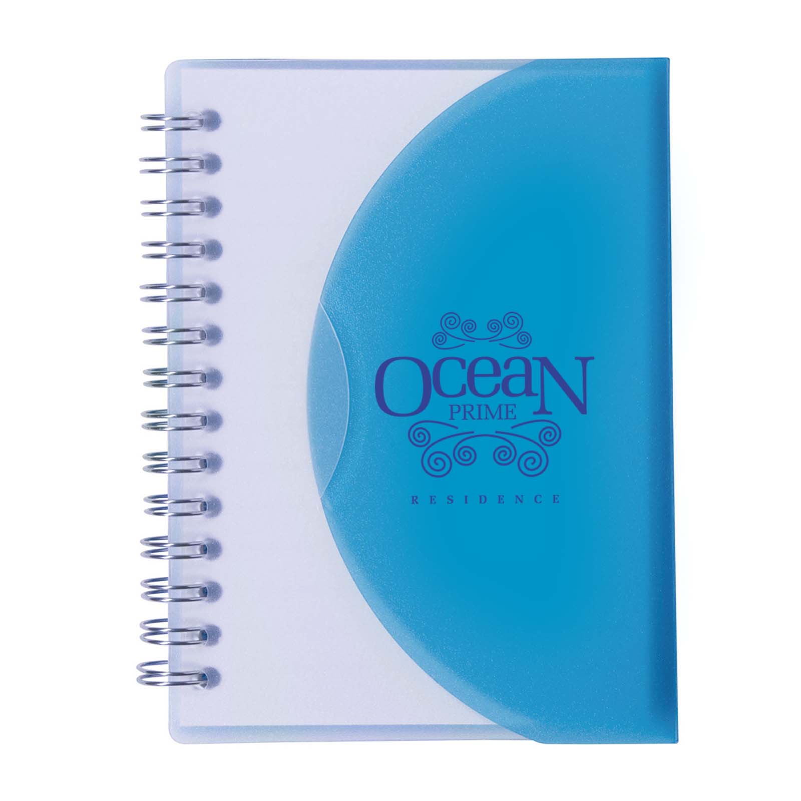 Two-Tone Spiral Notebook (4"X5") 1