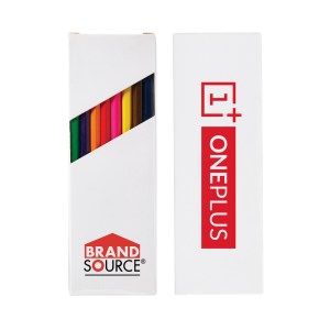 7%27%27 8 -Color Wooden Pencil Set in White Box 1 7%27%27 8 -Color Wooden Pencil Set in White Box 1