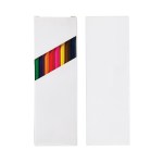 7'' 8 -Color Wooden Pencil Set in White Box 2 7'' 8 -Color Wooden Pencil Set in White Box 2
