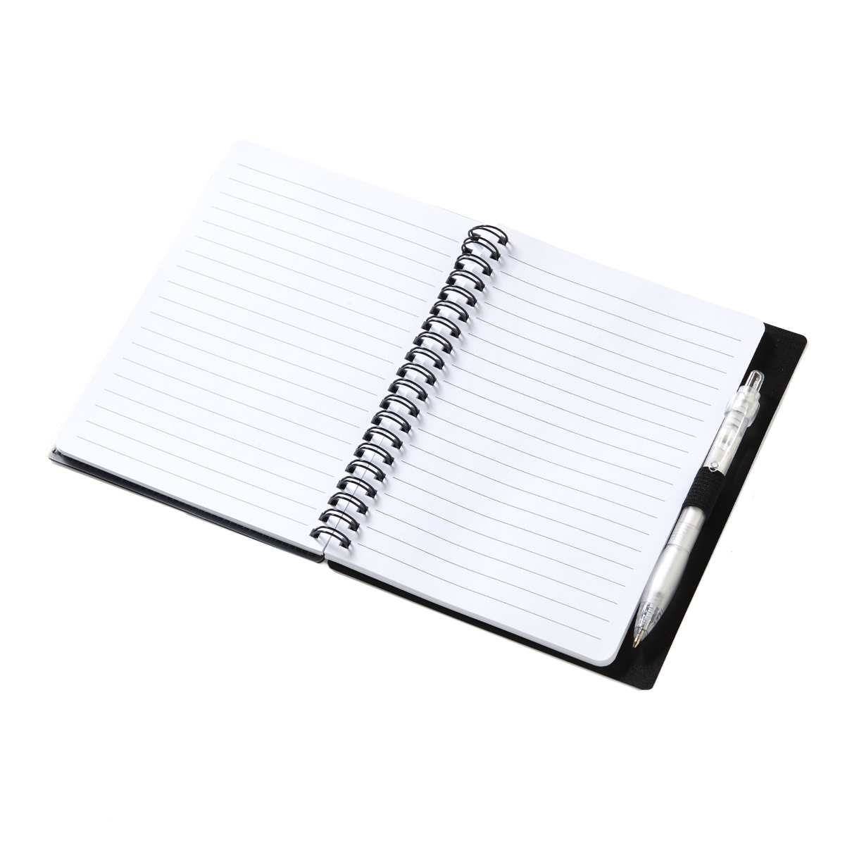Wave Spiral Notebook w/Cardinal Pen (5''x7'') 1