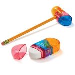 Twister 2-in-1 Pencil Sharpener w/Eraser 1 Twister 2-in-1 Pencil Sharpener w/Eraser 1
