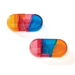Twister 2-in-1 Pencil Sharpener w/Eraser 2 Twister 2-in-1 Pencil Sharpener w/Eraser 2
