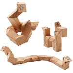 Wooden Snake Puzzle 1 Wooden Snake Puzzle 1