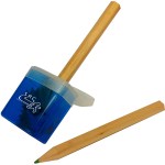 Translucent Pencil Sharpener w/Flip Top Lid - Translucent Blue Translucent Pencil Sharpener w/Flip Top Lid - Translucent Blue