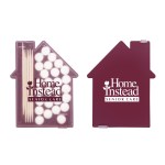 House Mints & Picks - Frost White/Solid Burgundy Red House Mints & Picks - Frost White/Solid Burgundy Red