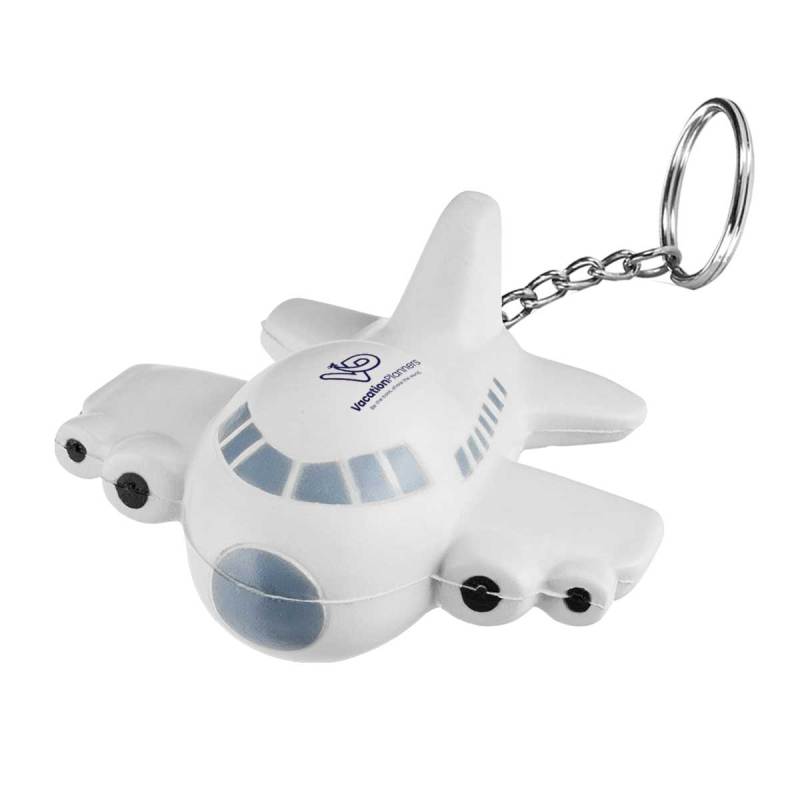 Airplane Stress Ball Keychain 1 Airplane Stress Ball Keychain 1
