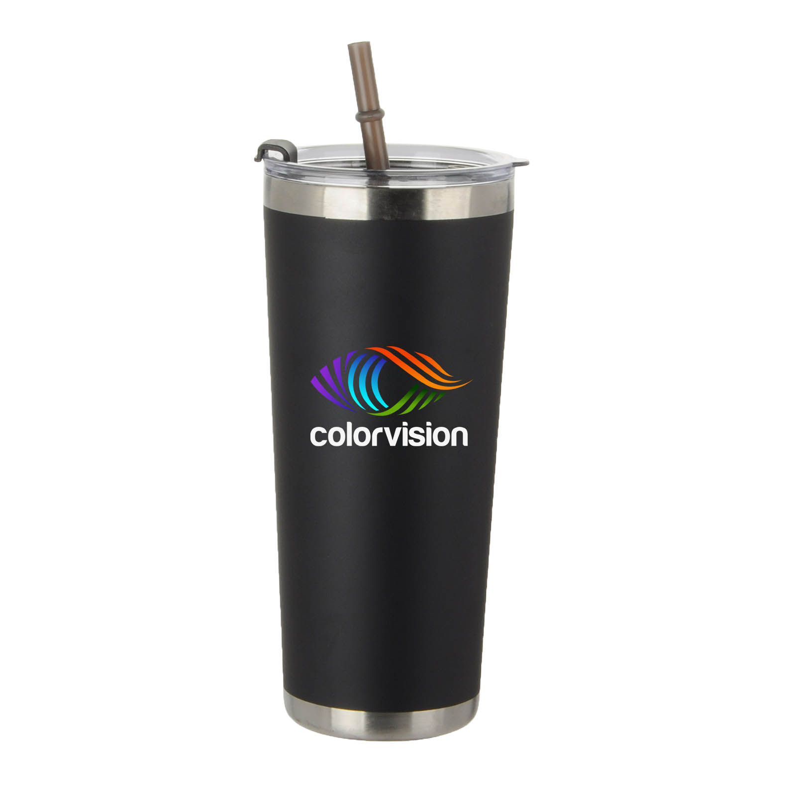 JORNIKOLOR 20 Oz. Stainless Steel Tumbler w/Straw 1