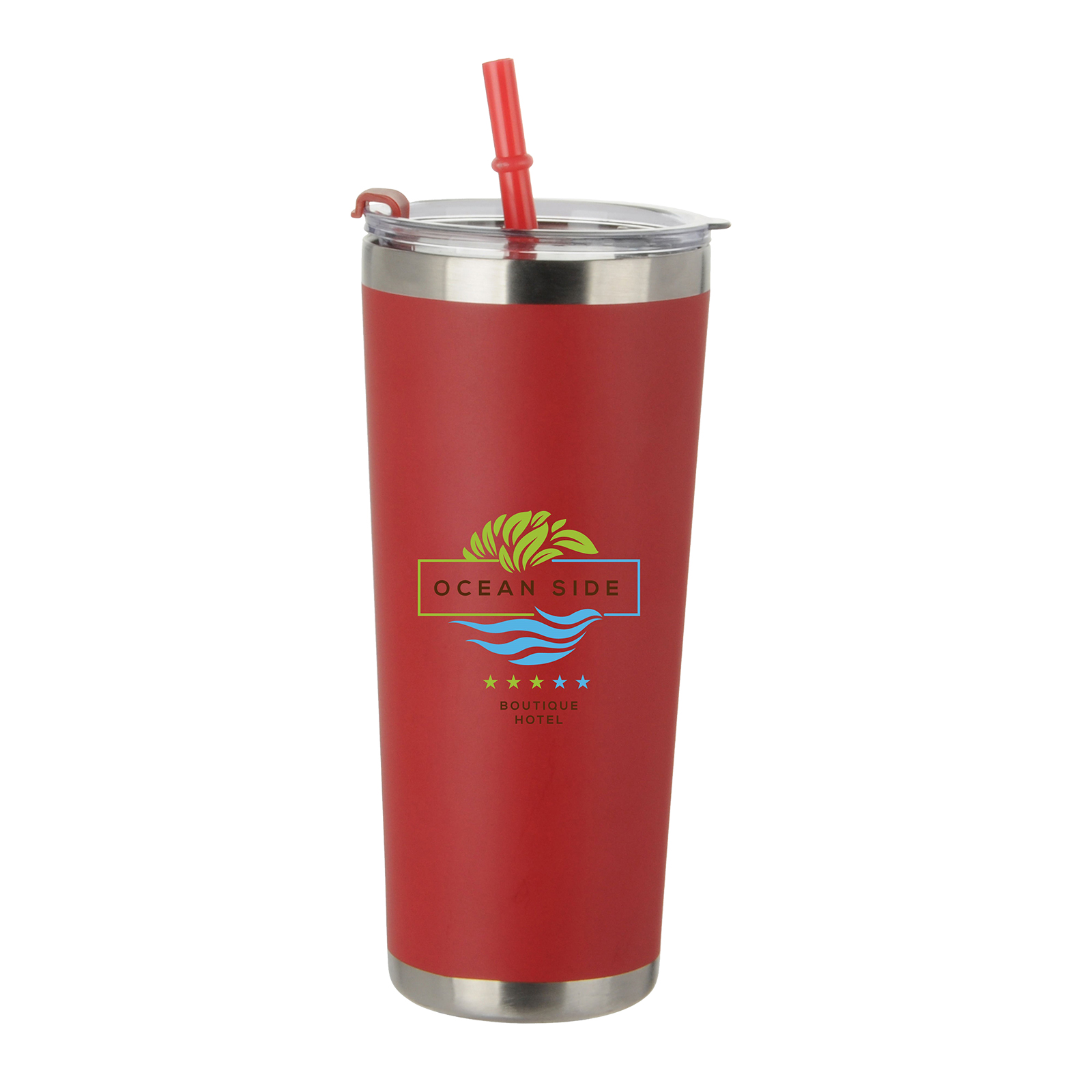 JORNIKOLOR 20 Oz. Stainless Steel Tumbler w/Straw 1