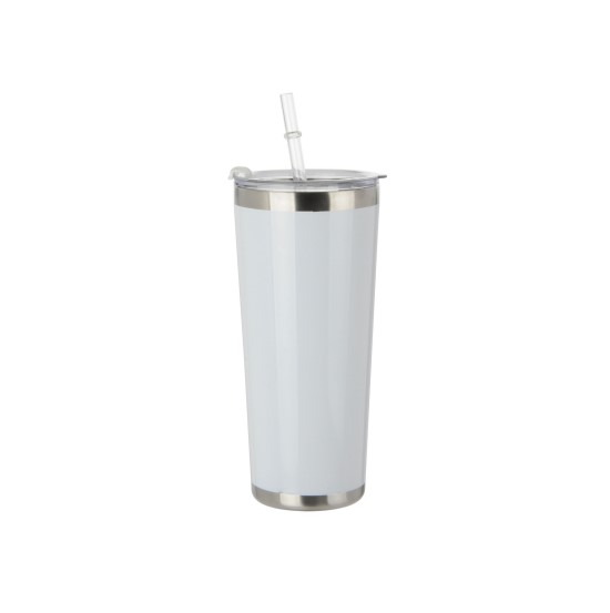 JORNIKOLOR 20 Oz. Stainless Steel Tumbler w/Straw 1