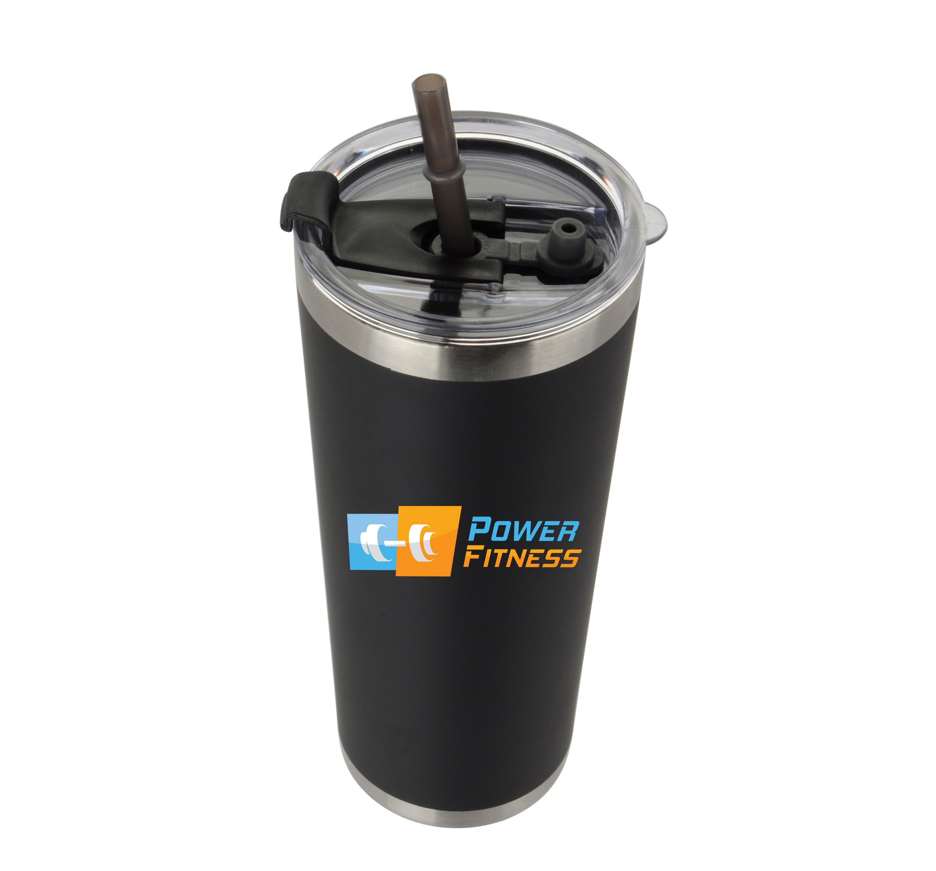 JORNIKOLOR 20 Oz. Stainless Steel Tumbler w/Straw 1