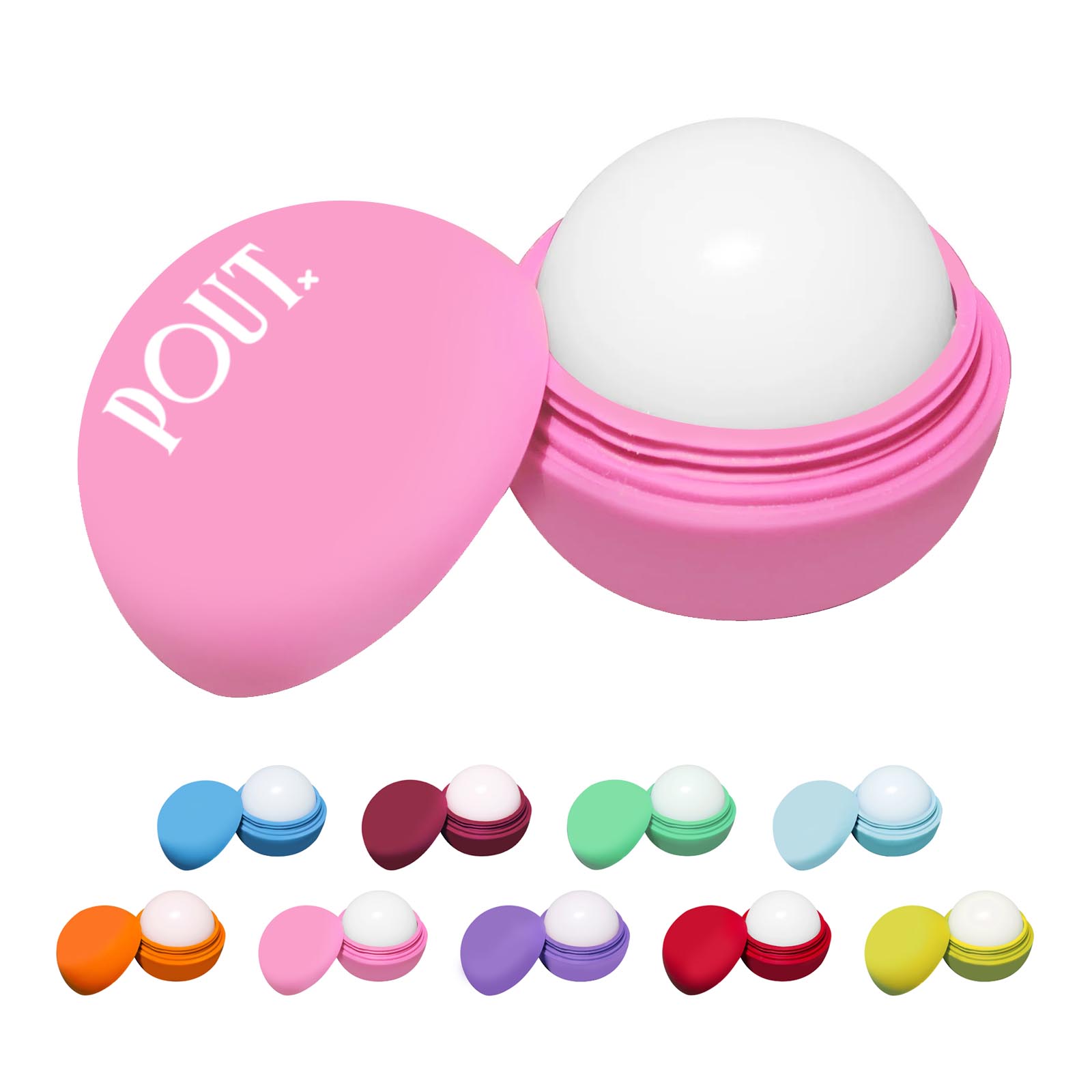 Round Scented Lip Balm 1
