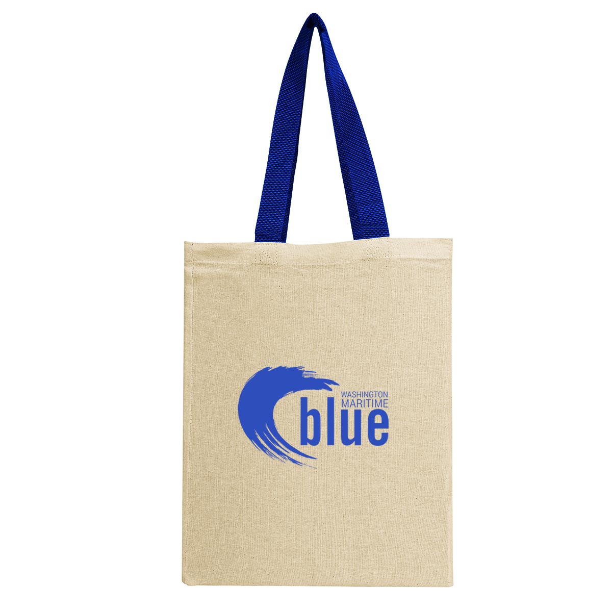 Natural Cotton Canvas Grocery Tote Bag 1