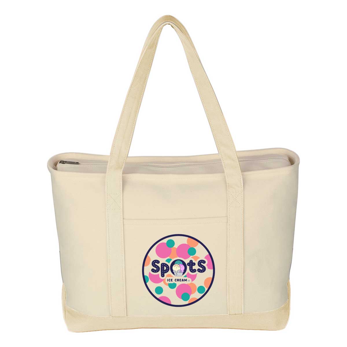 Jornikolor Large 24 oz. Starboard Recycled Cotton Canvas Tote Bag 1