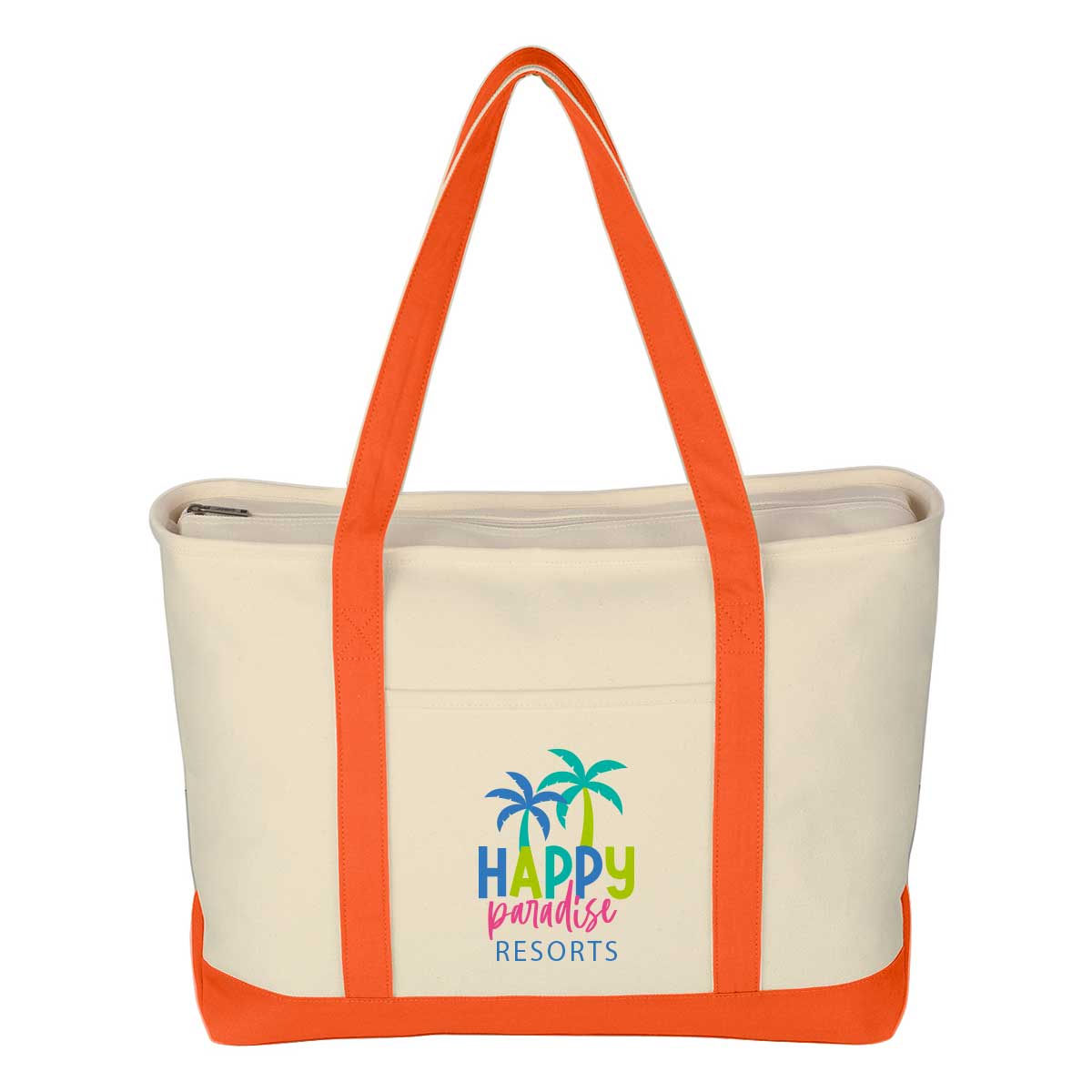 Jornikolor Large 24 oz. Starboard Recycled Cotton Canvas Tote Bag 1