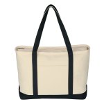 Jornikolor Large 24 oz. Starboard Recycled Cotton Canvas Tote Bag 2 Jornikolor Large 24 oz. Starboard Recycled Cotton Canvas Tote Bag 2