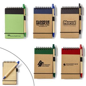 Eco Mini Jotter & Pen 1