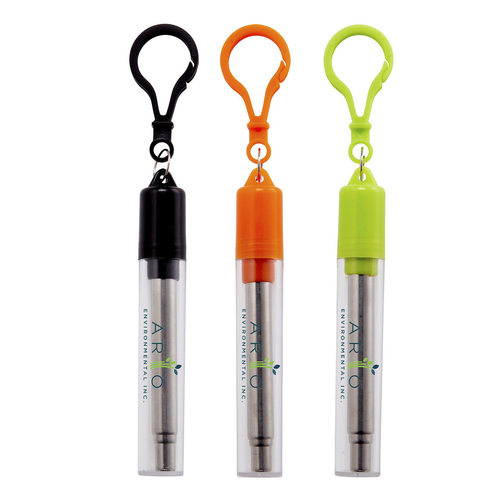 Stainless Steel Collapsible Reusable Straw 1
