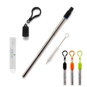 Stainless Steel Collapsible Reusable Straw 1 Stainless Steel Collapsible Reusable Straw 1