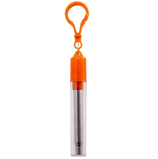Stainless Steel Collapsible Reusable Straw 1