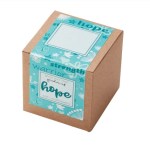 Garden of Hope Planter in Kraft Gift Box (Teal Blue) 2 Garden of Hope Planter in Kraft Gift Box (Teal Blue) 2