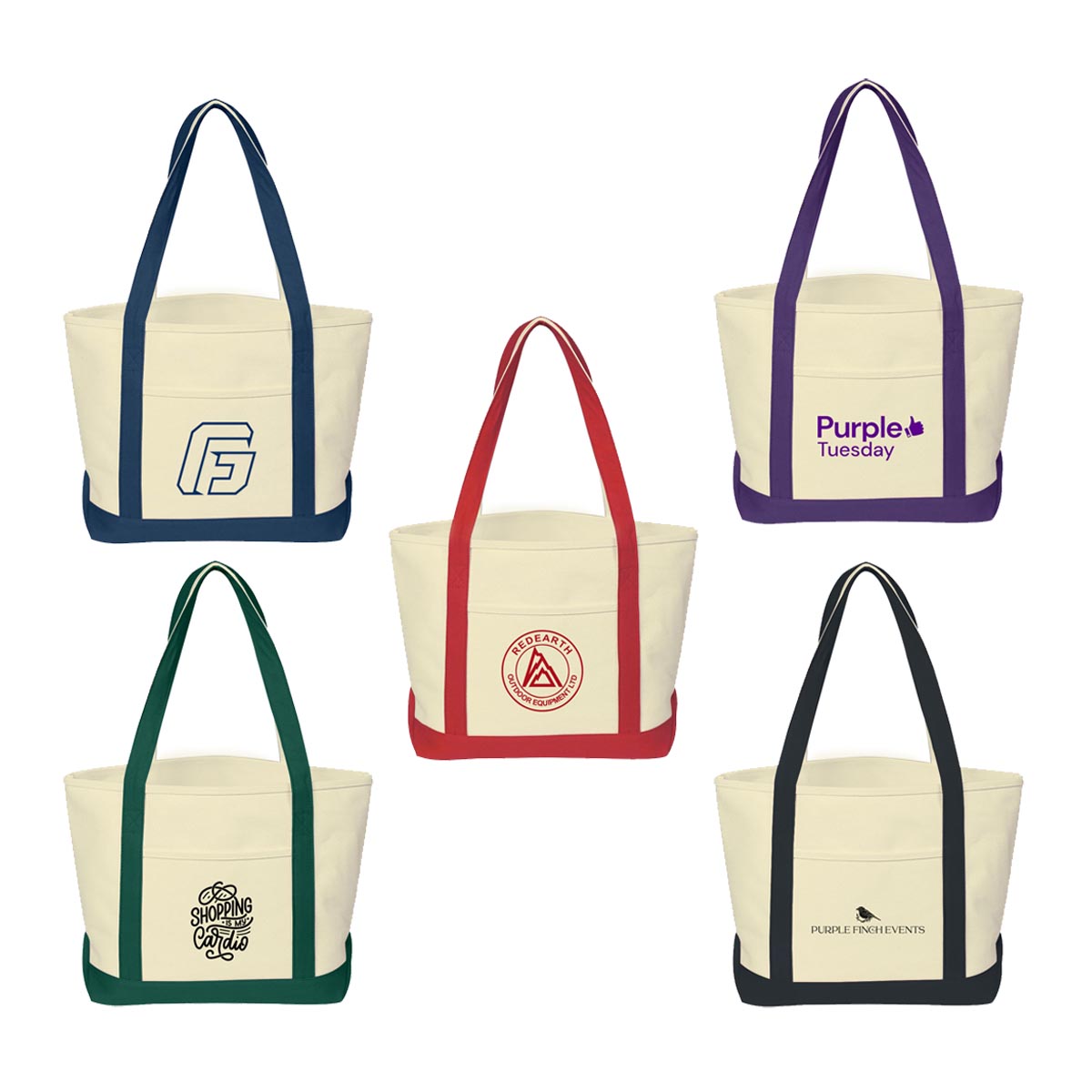 Medium 24 oz. Cotton Canvas Bag 1