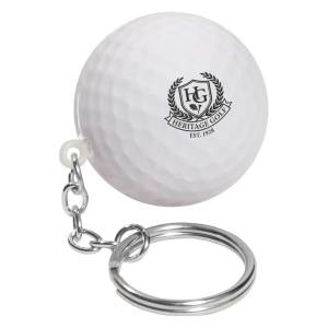 Golf Ball Stress Reliever Keychain 1 Golf Ball Stress Reliever Keychain 1