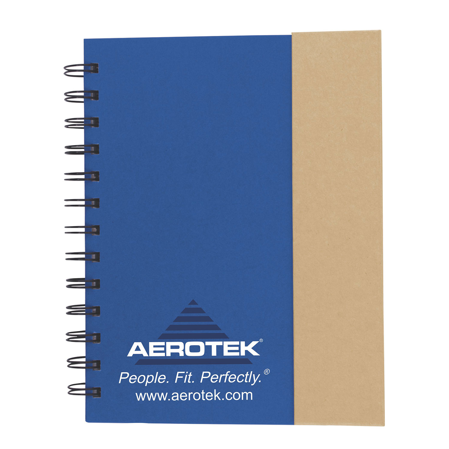 Eco-Recycled Journal w/Sticky Notes, Flags, & Pen 1